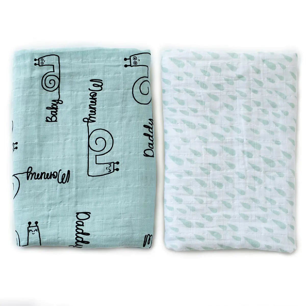 Milk&Moo Set of 2 Sangaloz Baby Muslin Swaddle Blanket - Infants planet