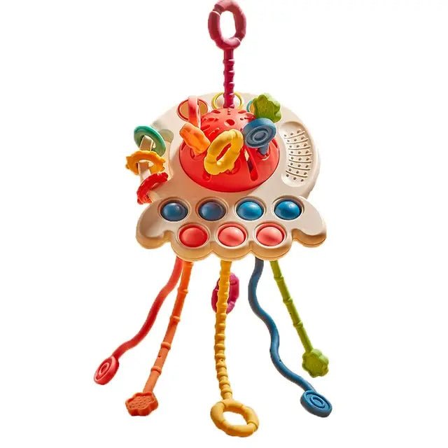 Montessori Pull String Sensory Teething Toys for Babies - Infants planet