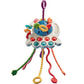 Montessori Pull String Sensory Teething Toys for Babies - Blue A - Infants planet