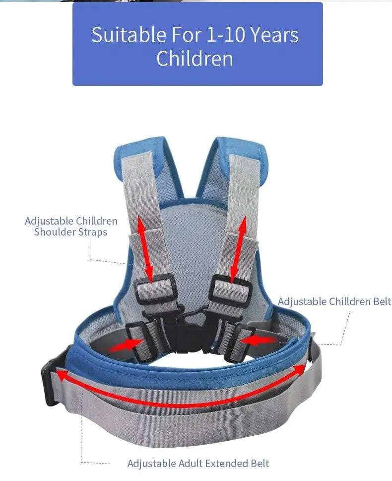 Motorcycle Safety Belt For Kids - Infants planet