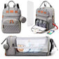 Multi - function Mommy Bag - Dark Blue - Infants planet
