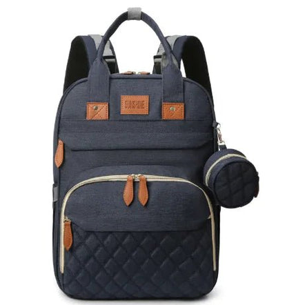 Multi - function Mommy Bag - Dark Blue - Infants planet