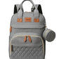 Multi - function Mommy Bag - Light Grey - Infants planet