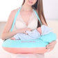 Multifunctional Nursing Pillow - Pink Coral Pink - Infants planet