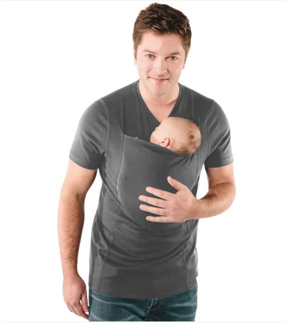 New Hot Sell Kangaroo Dad Multifunctional Clothes Mommy Casual T-Shirt - Infants planet