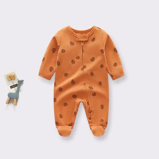 Newborn Baby Knitted Footie Jumpsuit - Infants planet