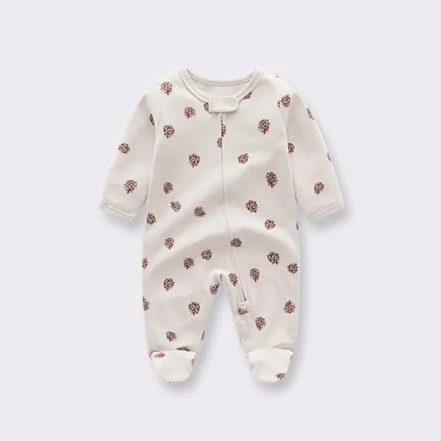 Newborn Baby Knitted Footie Jumpsuit - Infants planet