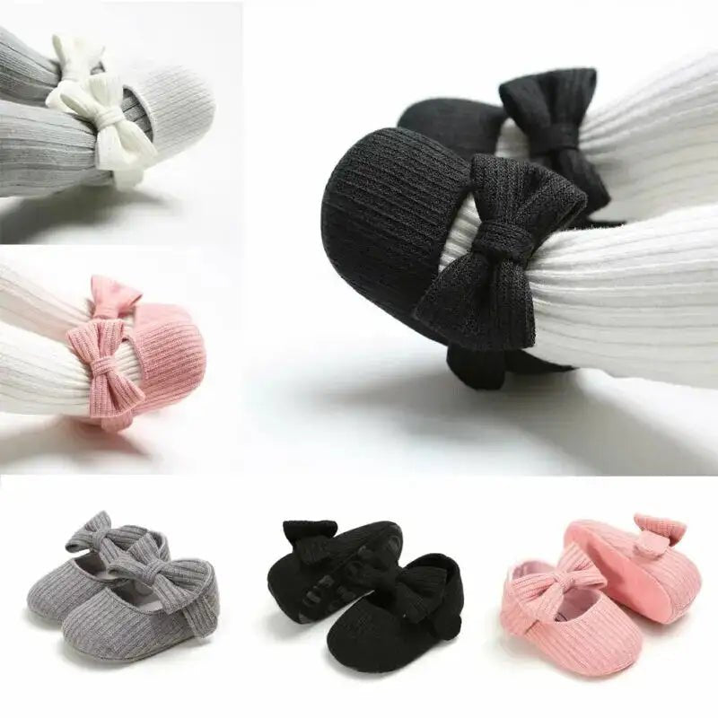 Newborn Soft Shoes - White - Infants planet