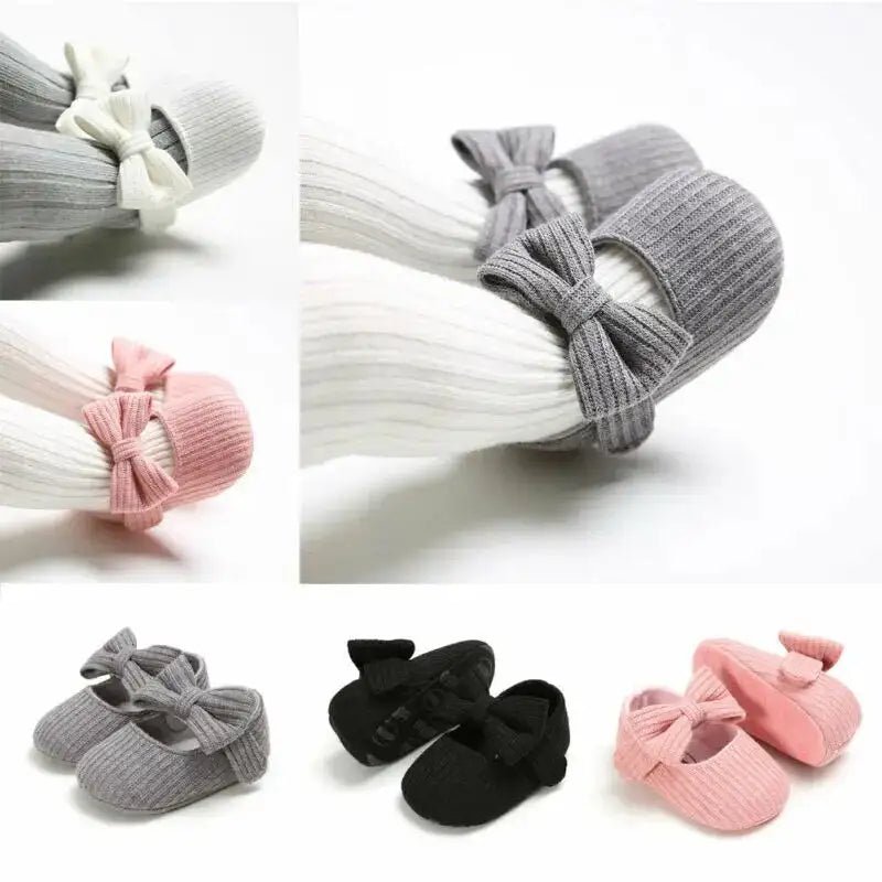 Newborn Soft Shoes - White - Infants planet
