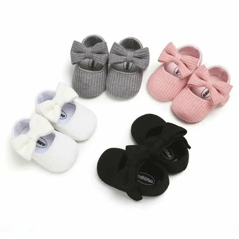 Newborn Soft Shoes - White - Infants planet