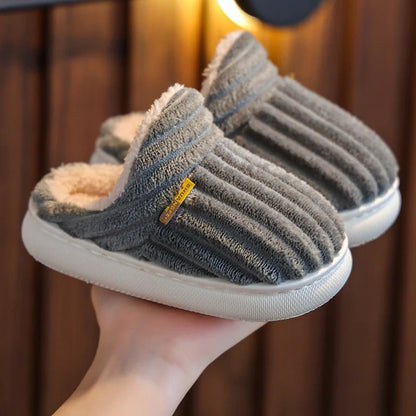 Non - Slip Thick - Soled Warm Cotton Slippers - Infants planet