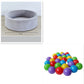 Nordic Wave Adventure: Indoor Ocean Ball Pool for Kids - Grey Set - Infants planet