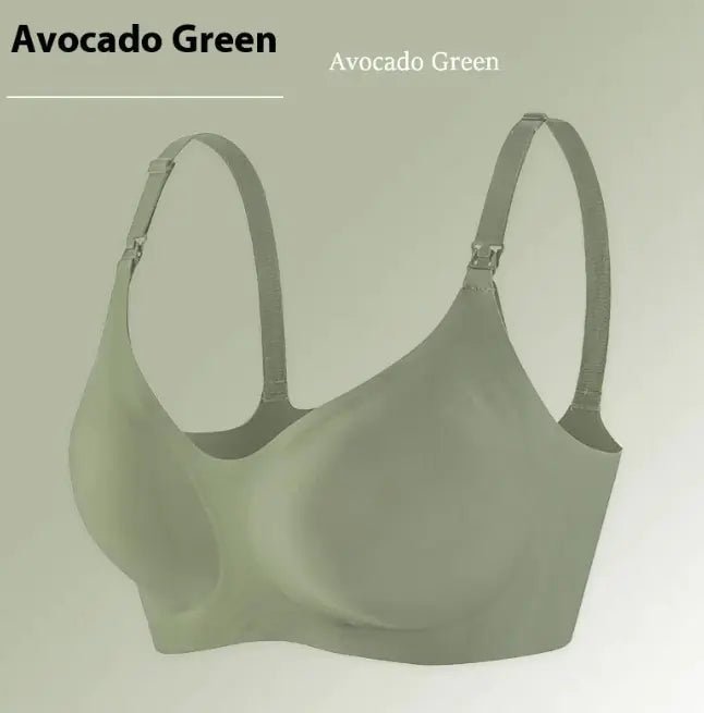 Nursing Seamless Bra - Green (Large) - Infants planet
