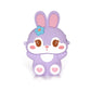 Ogi Mogi Toys Purple Bunny Colorful Round Shoulder Bag - Multicolored - Infants planet