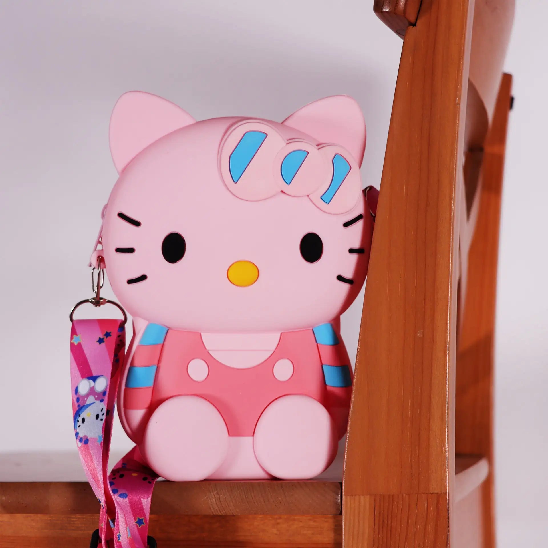 Ogi Mogi Toys Silicone Pink Cat Shoulder Bag - Infants planet