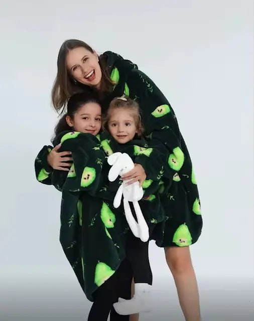 Plush Oversized Velveteen Blanket Hoodie - Infants planet