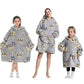 Plush Oversized Velveteen Blanket Hoodie - Infants planet