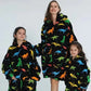 Plush Oversized Velveteen Blanket Hoodie - Infants planet