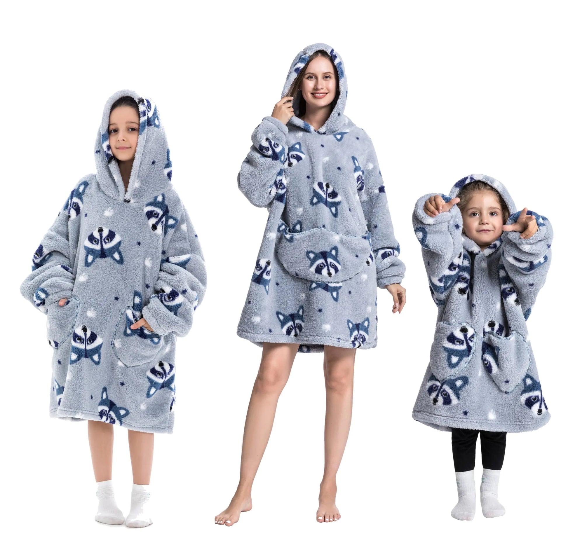 Plush Oversized Velveteen Blanket Hoodie - Infants planet