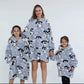 Plush Oversized Velveteen Blanket Hoodie - Infants planet