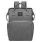 Portable Crib Backpack for Moms - Grey - Infants planet
