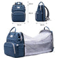 Portable Crib Backpack for Moms - Grey - Infants planet