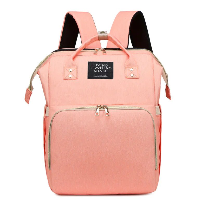Portable Crib Backpack for Moms - Pink - Infants planet