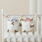 Portable Hanging Diaper Caddy for Nursery (One Set) - Bear - Infants planet