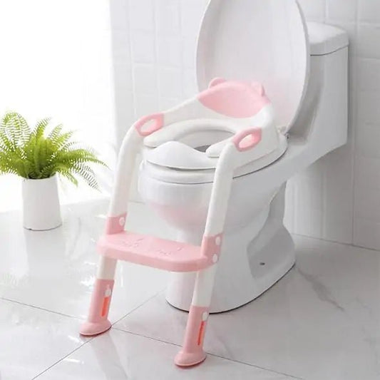 Potty Training Ladder Seat Babies & Toddlers - Pink - Infants planet