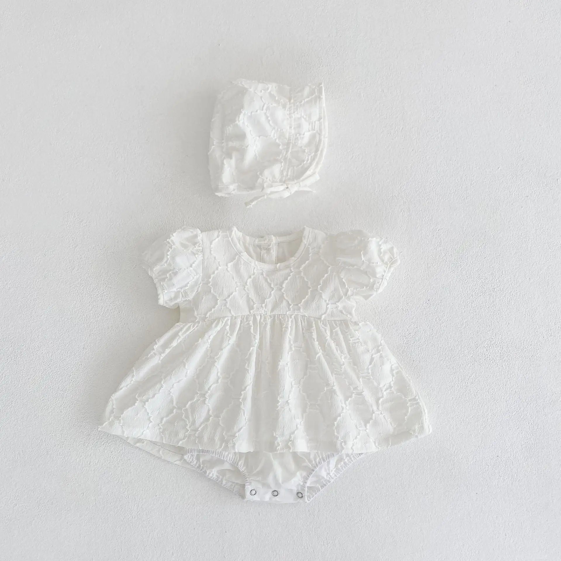 Princess Jacquard Bubble Short Sleeve - Infants planet