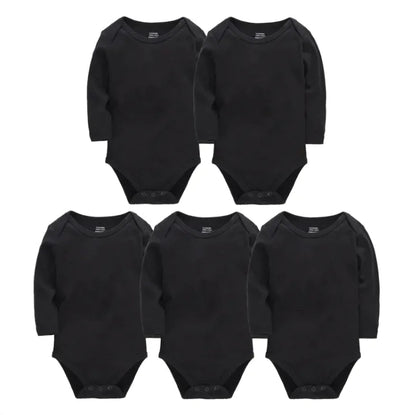 Pure Snug Baby Romper - Long - Sleeved Cotton Onesie - Infants planet