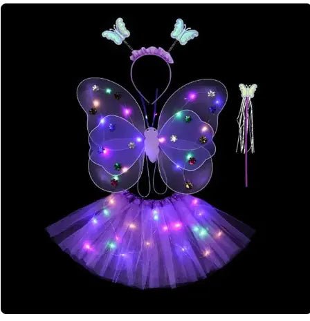 Purple LED Kids Costume - Infants planet