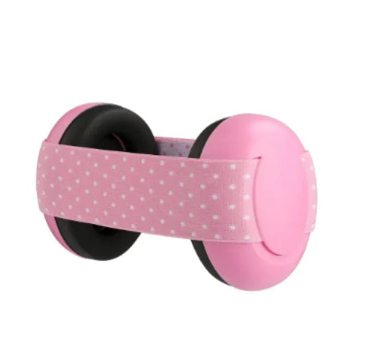QuietBuds 2 - in - 1 Baby Ear Protectors - Simple Pink - Infants planet