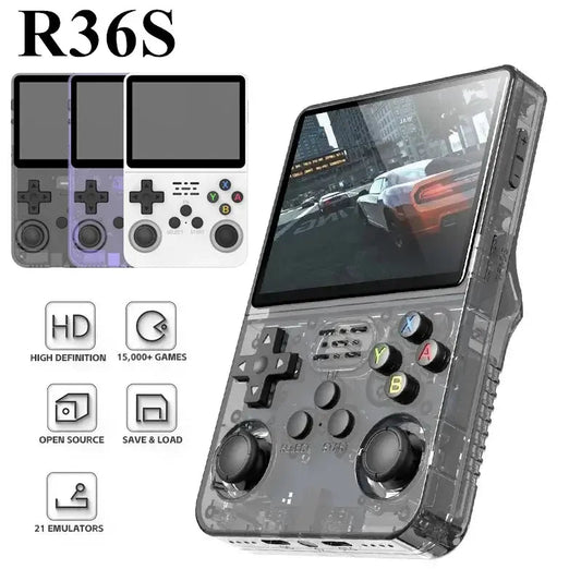 R36S Retro Handheld Video Game Console - Infants planet