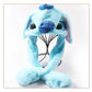 Rabbit Ear Airbag Hat: Fun Plush Toy Cap for Kids and Adults - Infants planet