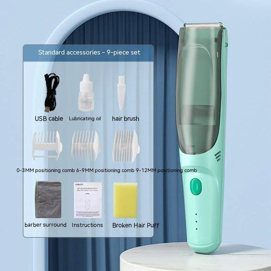 Rechargeable Baby Hair Clippers - YYT 701 Dual Motor Green) - Infants planet