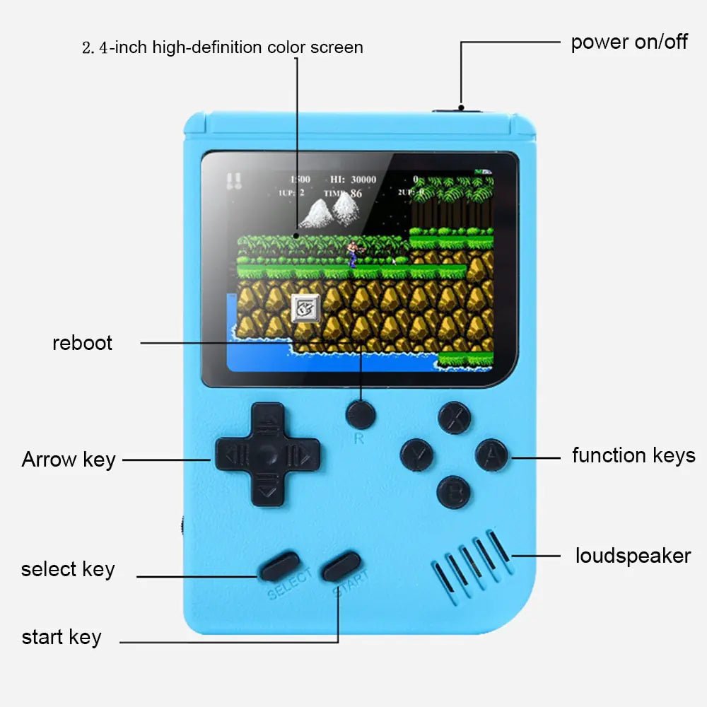 Retro Hand Held Gaming Console - Infants planet