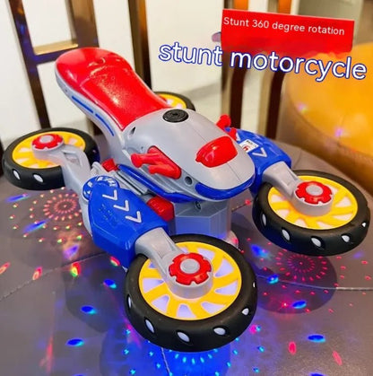 Rotating Motorcycle Toy Car - Infants planet