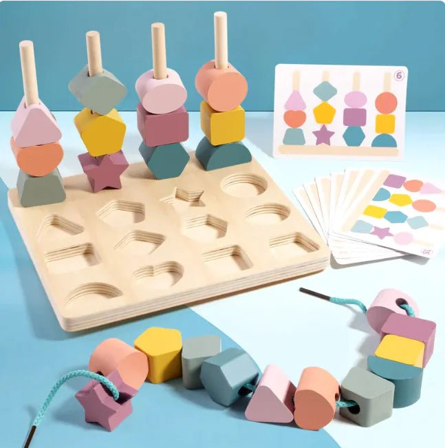 Shape Stacking Matching Board - Infants planet