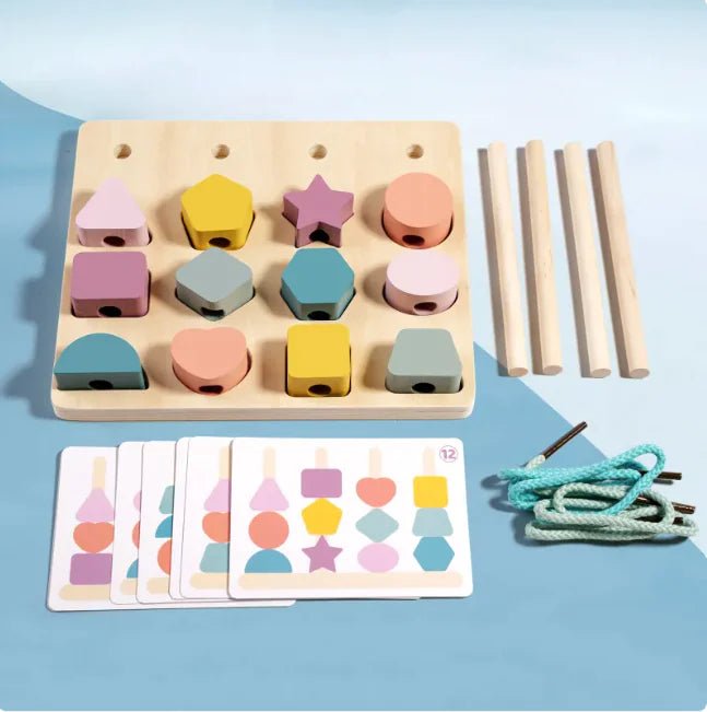 Shape Stacking Matching Board - Infants planet