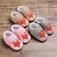 Soft Sole Cartoon Baby Shoes for 0 - 1 Year Olds - Apricot - Infants planet