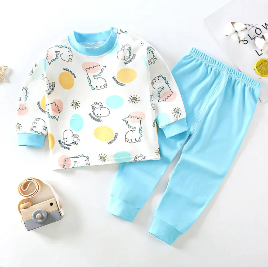 CozyCotton Long Johns loungewear Set