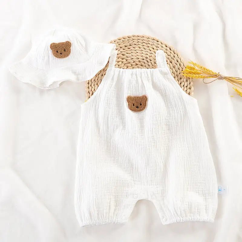 Summer Baby Clothes With Cap - Infants planet