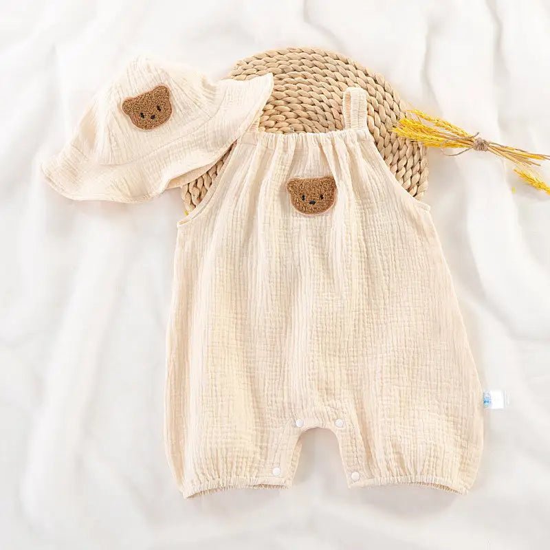 Summer Baby Clothes With Cap - Infants planet