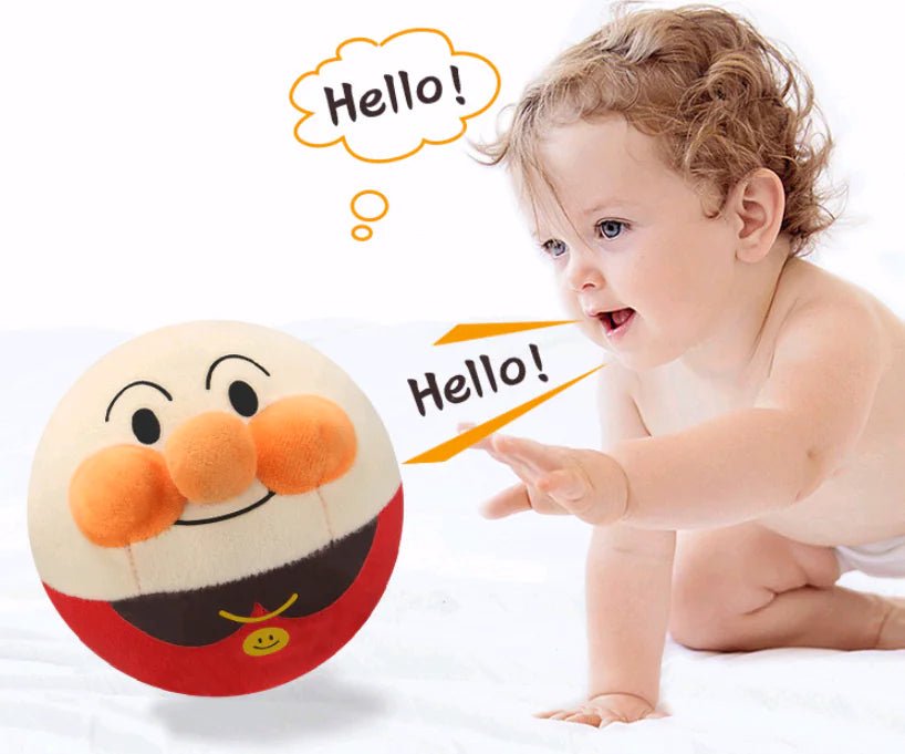 Superman Jumping Ball Plush Jumping Pig Toy - Bread superman - Infants planet