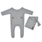 Tiny Trends: Adorable Newborn Apparel for Your Little Star - Grey - Infants planet