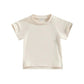 Toddler Kids Baby Girls Boys Summer Casual Tops - Infants planet