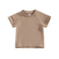 Toddler Kids Baby Girls Boys Summer Casual Tops - Infants planet