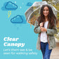 Totes Kid’s Clear Bubble Umbrella with Dome Canopy, Lightweight Design, Wind and Rain Protection Umbrella Kids - 38" Canopy - Infants planet