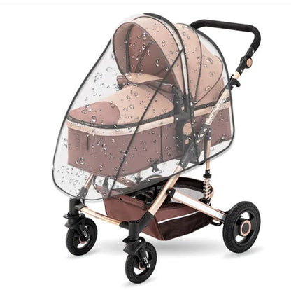 Universal Baby Stroller Rain Cover - PVC Rain Cover Large - Infants planet